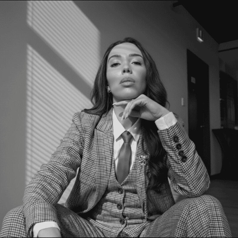 Retrato de Ligia Aguilar, especialista en comunicación estratégica y soluciones digitales